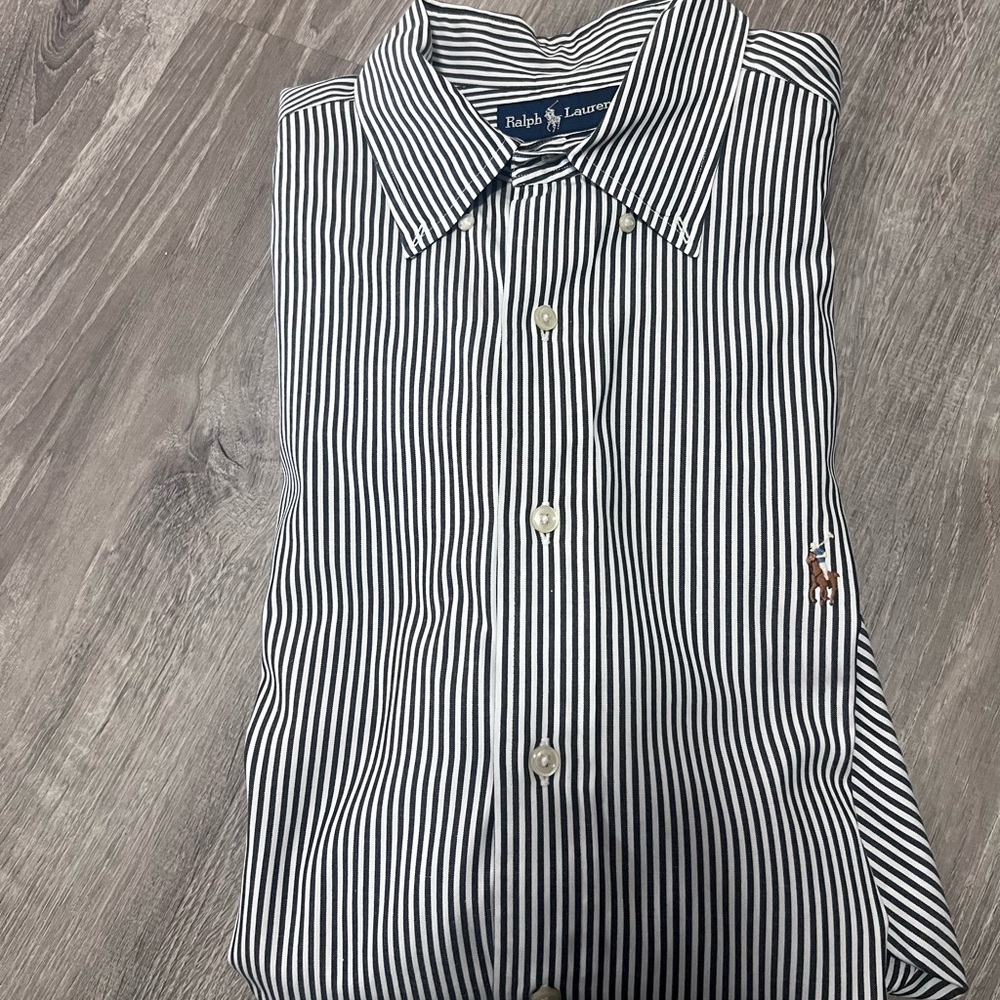 Mens Ralph Lauren Polo Button Down Oxford Dress Shirt